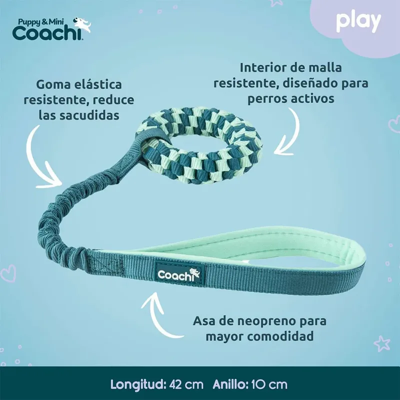 Coachi Puppy & Mini Tuggi Helix Hondenriem by Halti – product photo
