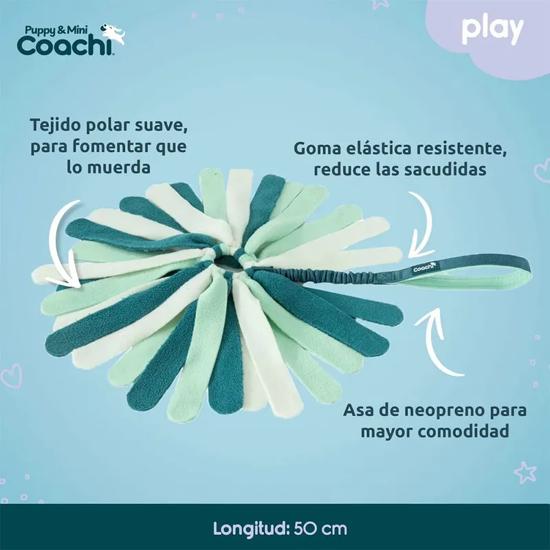 Coachi Puppy & Mini Tuggi Spider Hondenspeeltje de Halti – photo produit