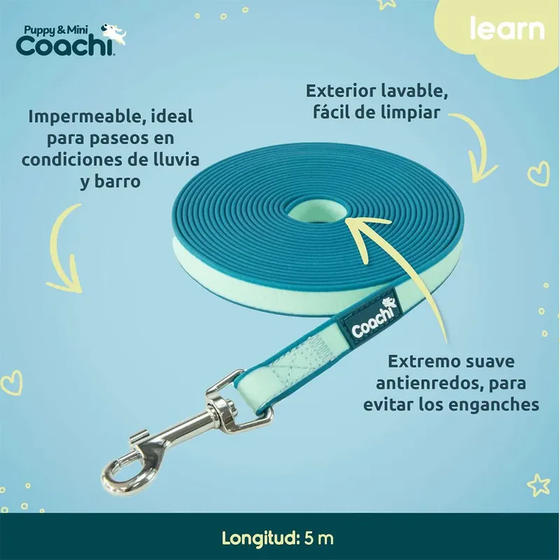 Coachi Puppy & Mini Waterproof Line Hondenriem von Halti – Produktfoto