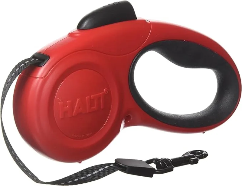 Rollijn - Maat M - 5 meter - uitlaatriem voor de hond - tot 20 kg de Halti en Rouge – photo produit