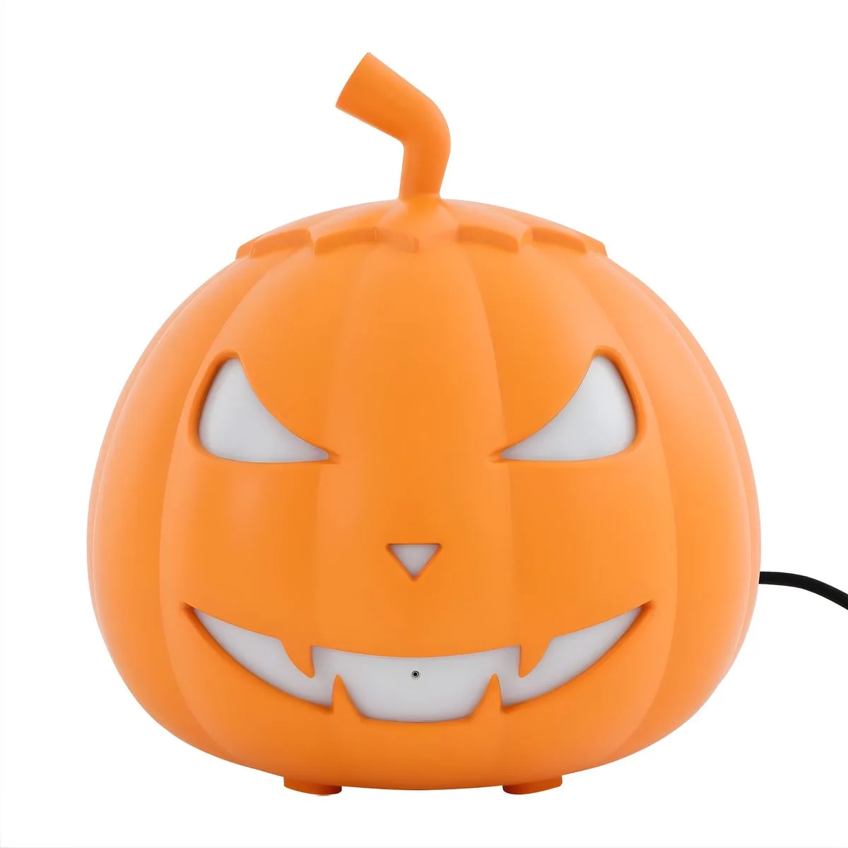 Fogger / Rookmachine – Pompoenvorm – 800W met LED Licht en Afstandsbediening, Voor Halloween en Festivaldecoratie – 28,5×27,5×30 cm von Happiq – Produktfoto