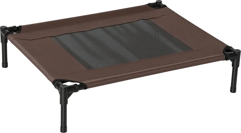 Hondenbed / Huisdier Ligbed – Outdoor Bed van 600D Oxford Stof – Bruin fra Happiq – produktbillede