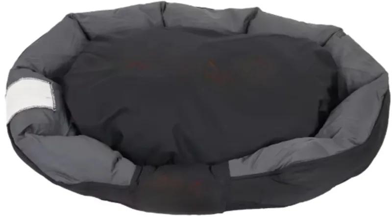 Hondenbed Mumba - Hondenbank - Hondensofa op poten - Hondenmand - Hondenzetel - Comfort en zacht - Afneembaar kussen - 105cm von Happiq in Grau – Produktfoto