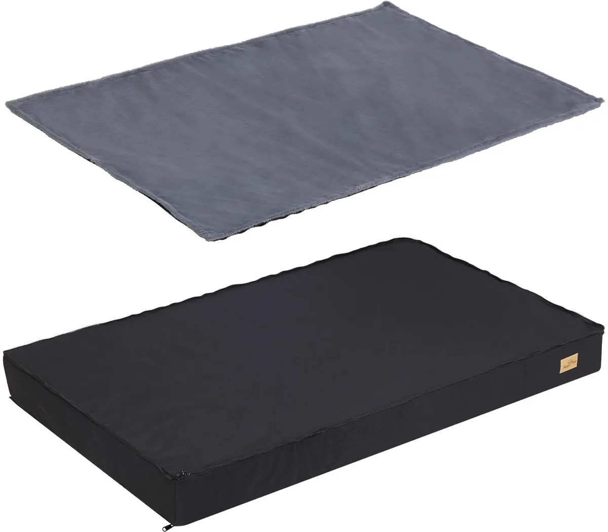 Hondenbed - Voor Grote Huisdieren - Orthopedisch Traagschuim - Waterdichte Wasbare Hoes van Happiq – productfoto