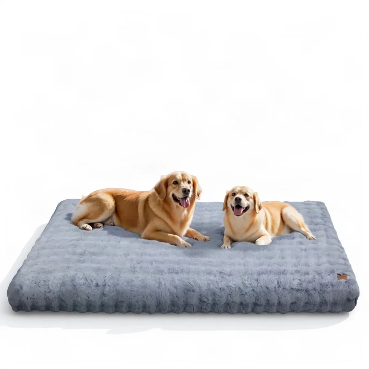 Hondenkussen - Voor Grote Honden - Zacht en Wasbaar - Dusty Blue fra Happiq – produktbillede