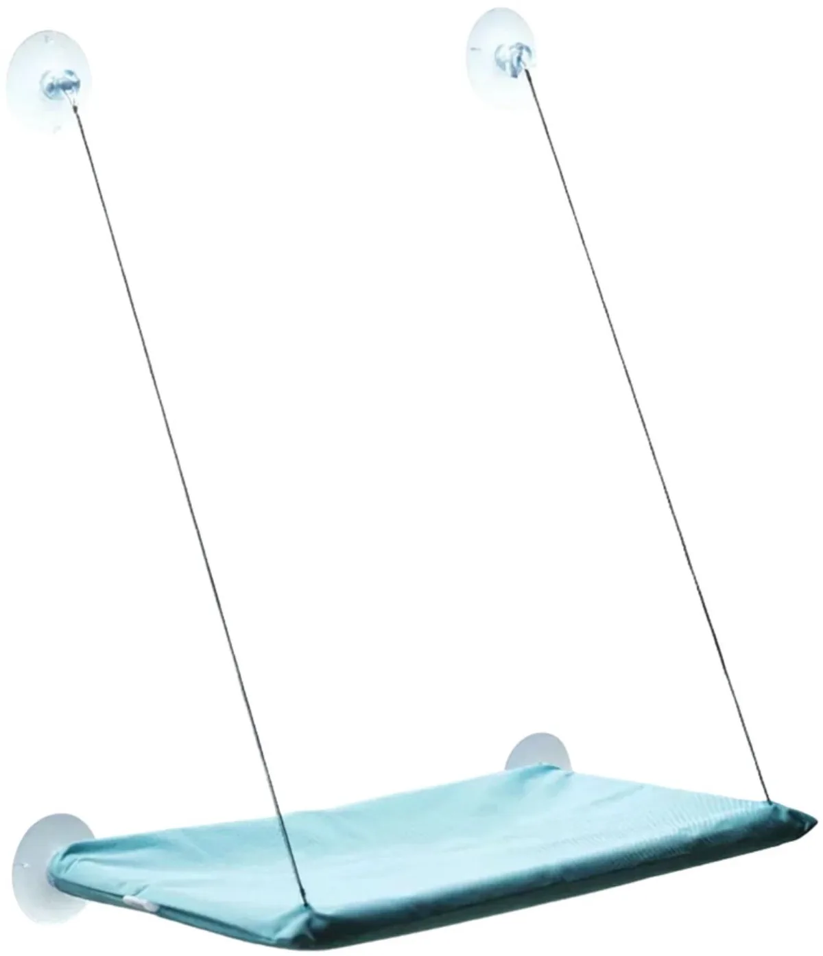 Kattenhangmat - Voor Raam - Wasbaar - Blauw fra Happiq – produktbillede