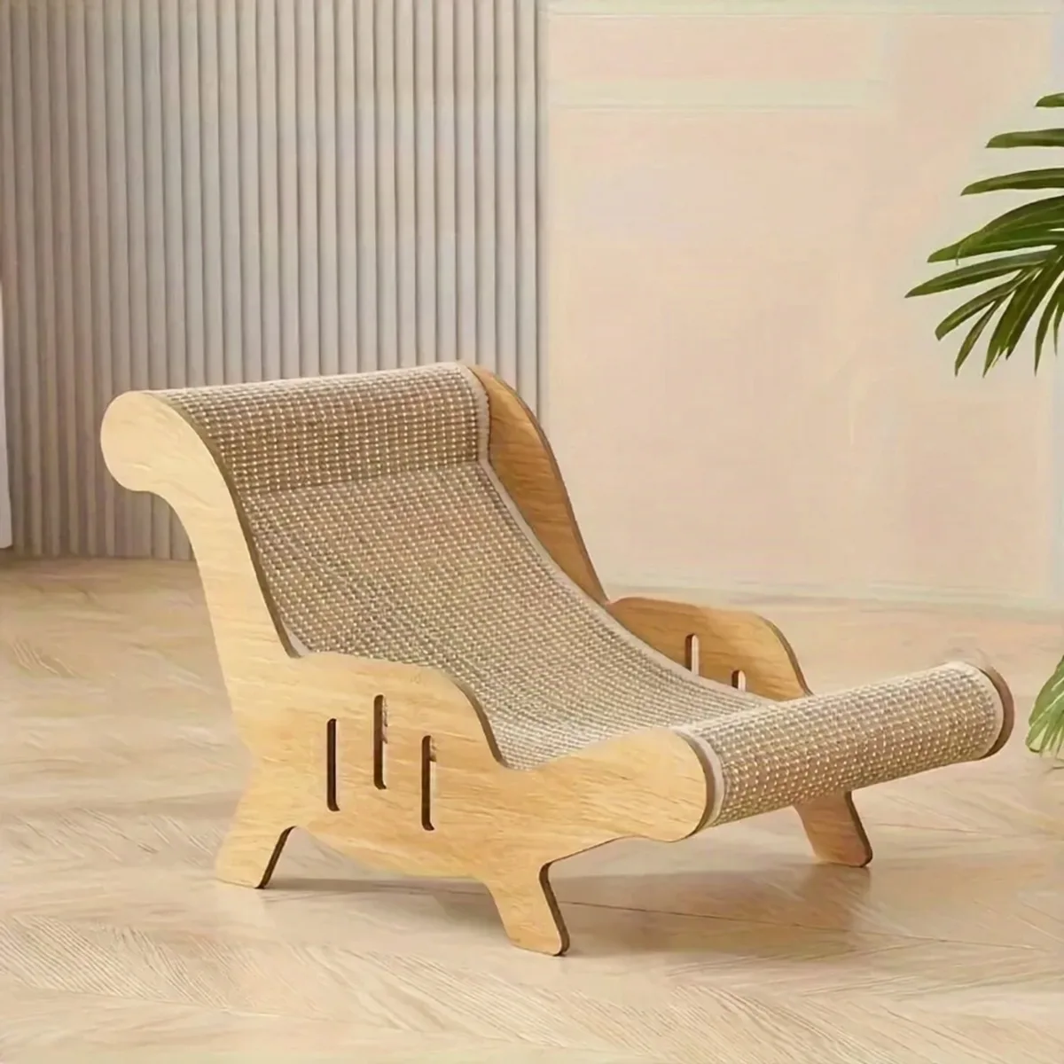 Kattenkrabplank - Voor Katten Slapen en Spelen - Herbruikbaar Sisal - A-1pc von Happiq – Produktfoto