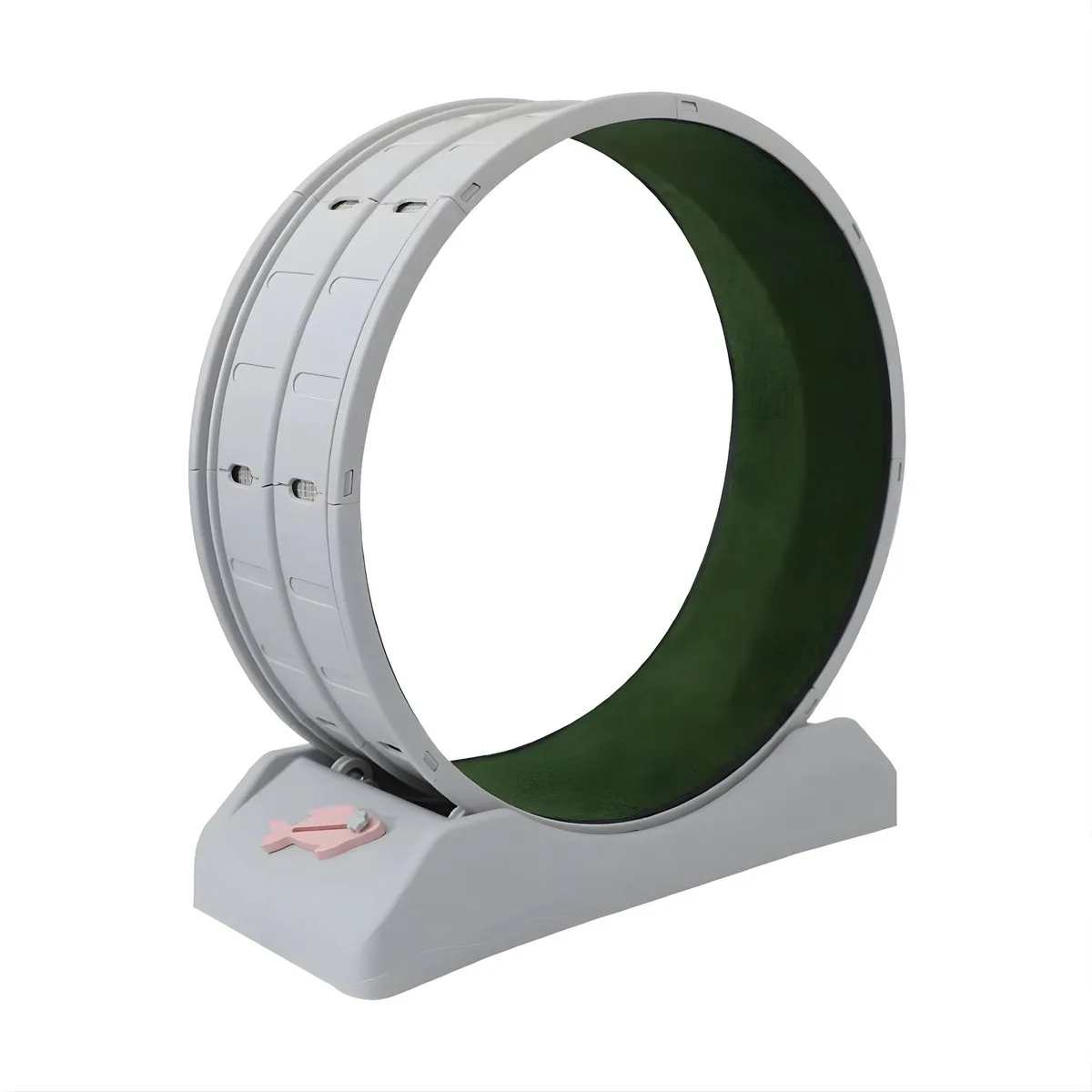 Kattenloopwiel – Voor binnenkatten – Duurzame niet-elektrische fitnessloopband, groot en stil met ingebouwd vergrendelingsmechanisme – groen-85x80x35 cm de Happiq en Vert – photo produit