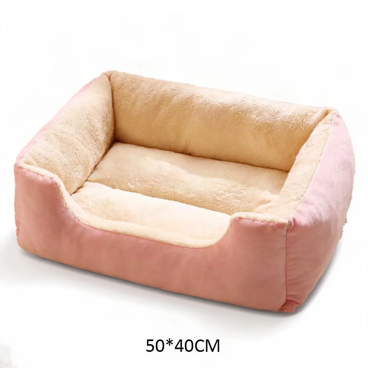 Kattenmand - Voor Kitten of Hond - Huisbed - Roze van Happiq – productfoto