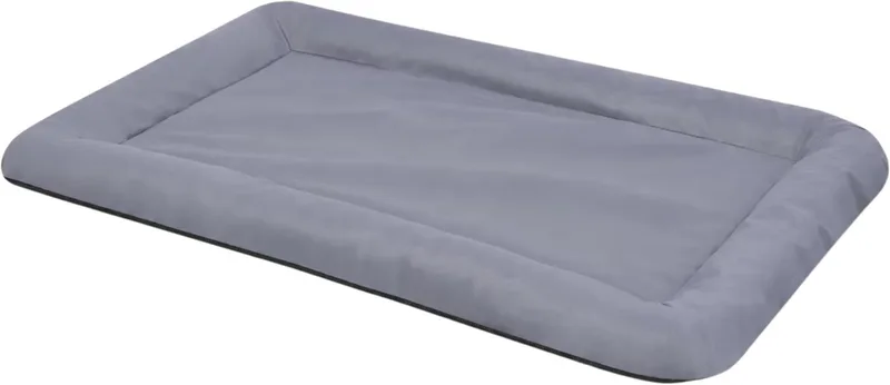 Orthopedisch Hondenbed xxL Grijs – Waterdichte Hondenmatras met Antislipbodem - - Wasbare Hoes by Happiq – product photo