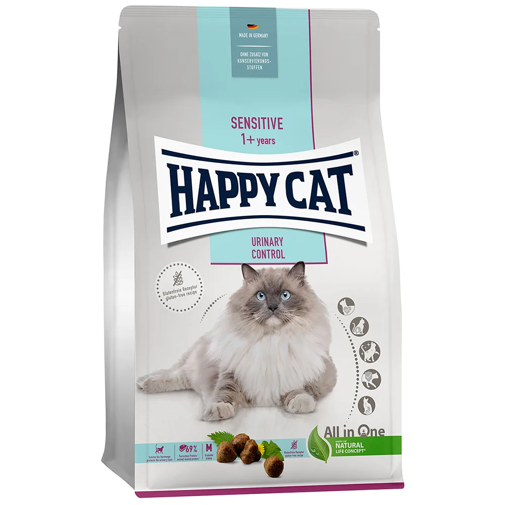 1.3 kg Happy Cat Care Urinary Controll droogvoer voor katten van Happy Cat – productfoto