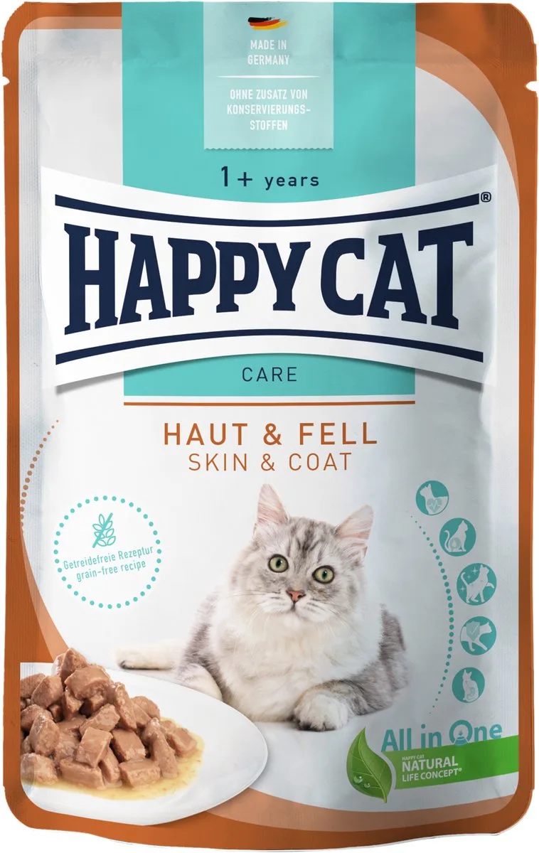 Care Skin & Coat - 20 x 85 g de Happy Cat – photo produit