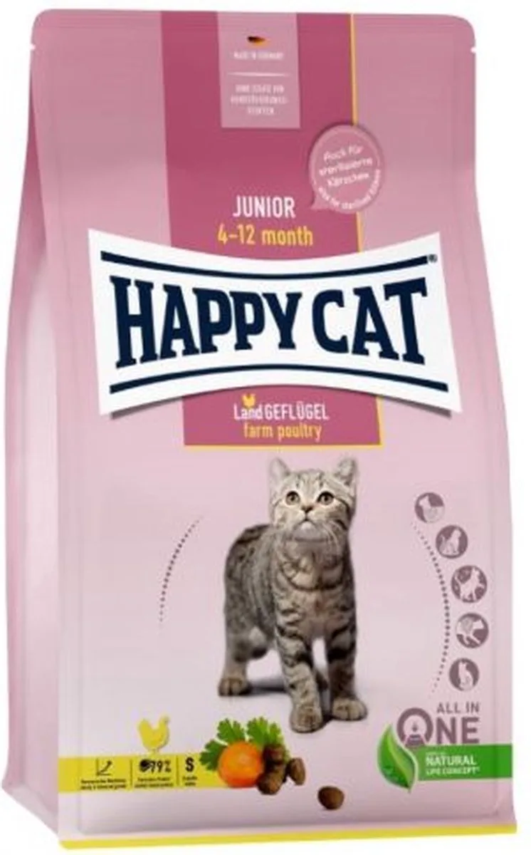 Geflügel Junior Kattenvoer | 13 by Happy Cat – product photo
