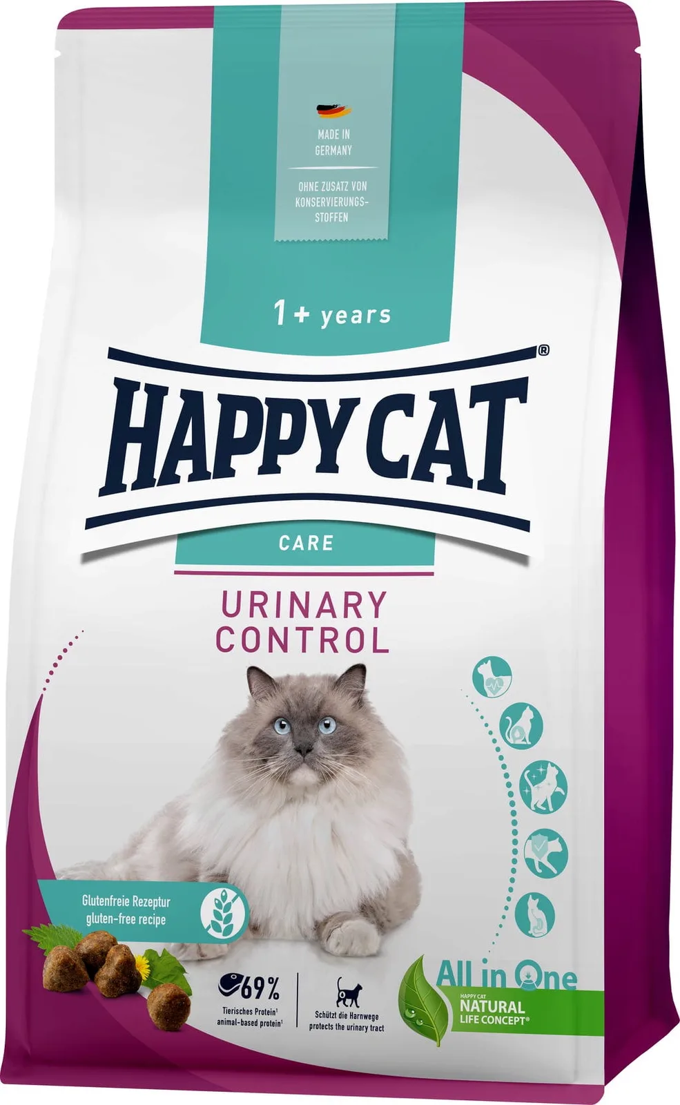 Trockenfutter Care Urinary Control - 300 g de Happy Cat – photo produit