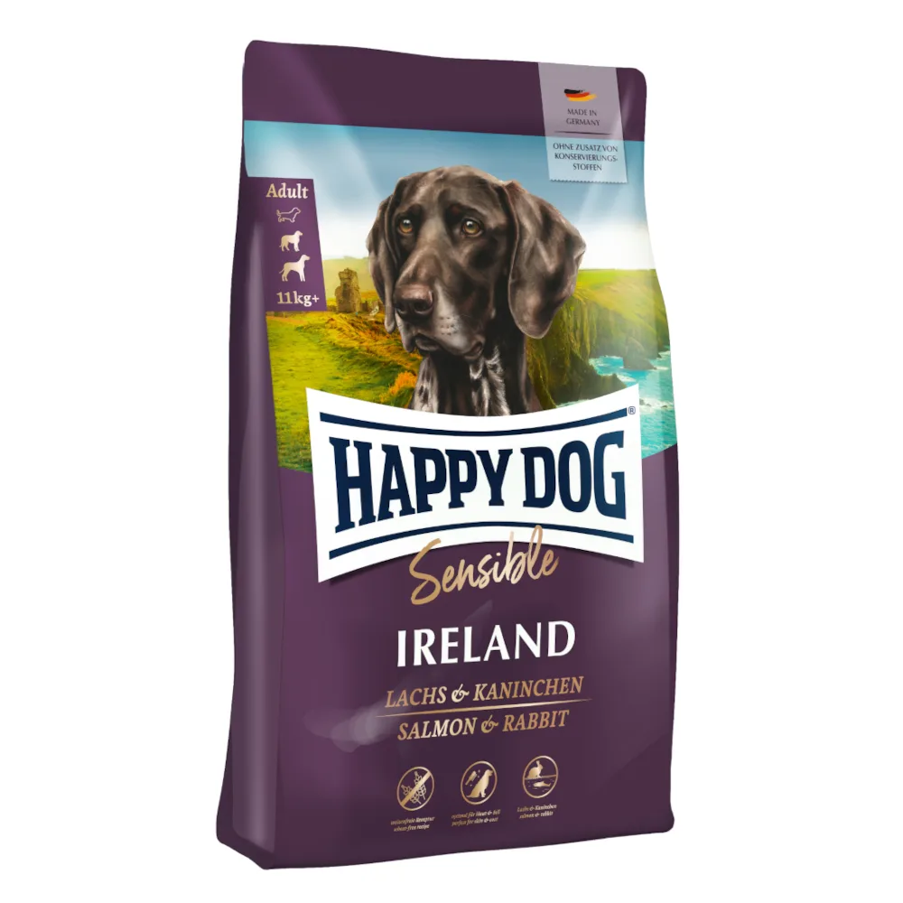 12,5kg Ierland Zalm & Konijn Happy Dog Supreme Sensible Hondenvoer by Happy Dog – product photo