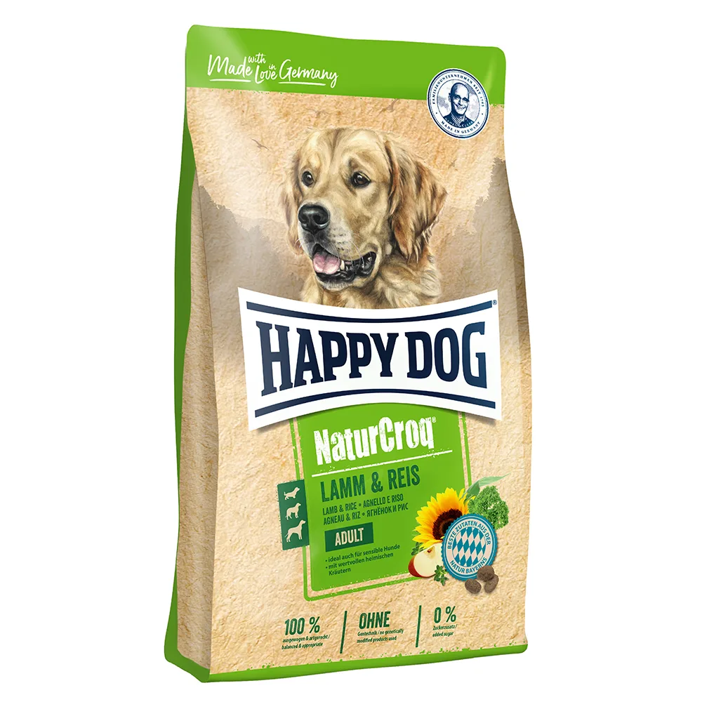 15kg Lam & Rijst Happy Dog NaturCroq Hondenvoer by Happy Dog – product photo
