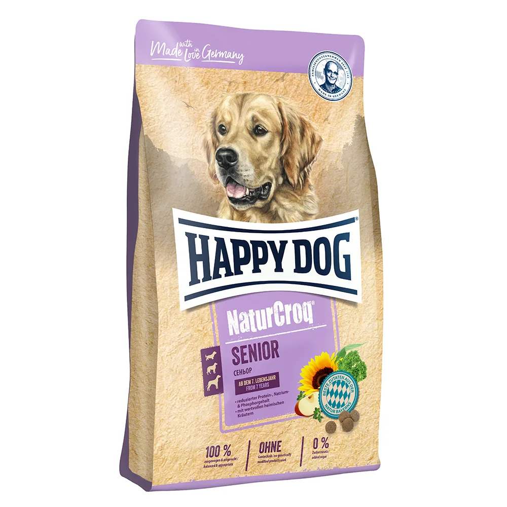 15kg Senior Happy Dog NaturCroq Hondenvoer by Happy Dog – product photo