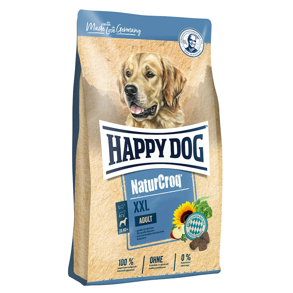 15kg XXL Happy Dog NaturCroq Hondenvoer by Happy Dog – product photo