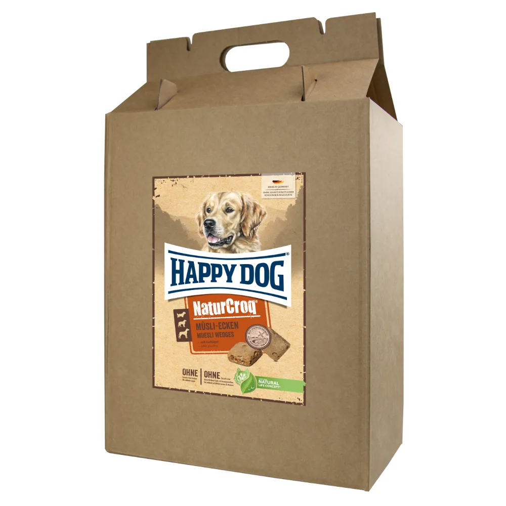 5kg Happy Dog NaturCroq Muesli-koekjes met Gevogelte Hondensnacks van Happy Dog – productfoto