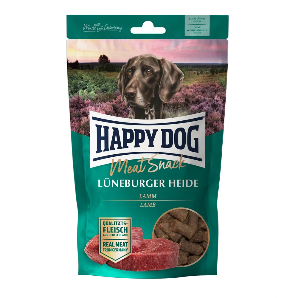 6x75g Meat Lüneburger Heide Happy Dog Hondensnacks by Happy Dog – product photo