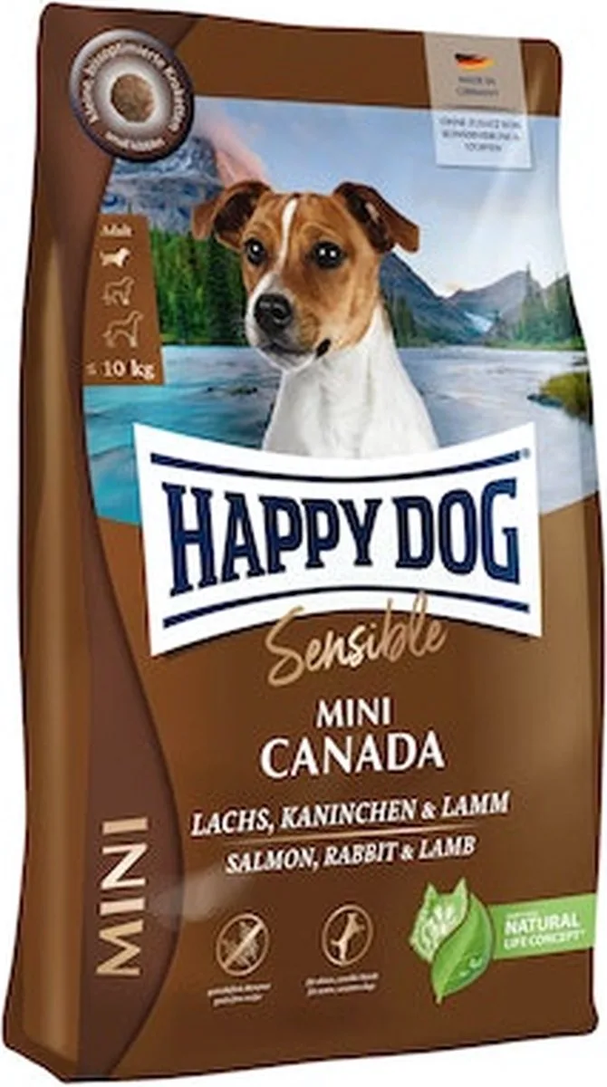 Grain Free Sensible Mini Canada 4 kg - Hond de Happy Dog – photo produit