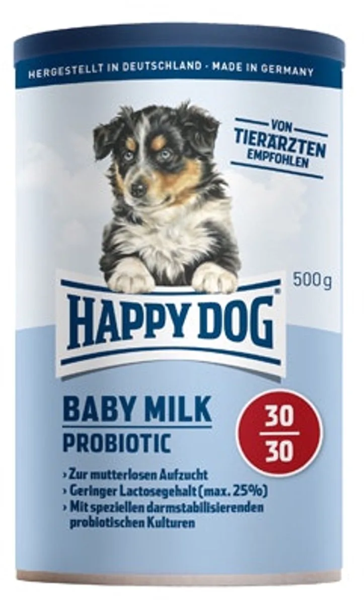 Melk voor Puppies en Vrouwen 500 GR van Happy Dog – productfoto