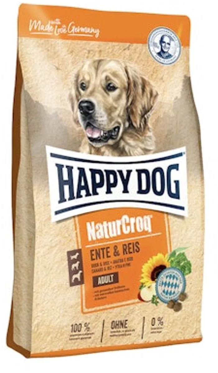 NaturCroq - Eend en Rijst - 11 kg de Happy Dog – photo produit