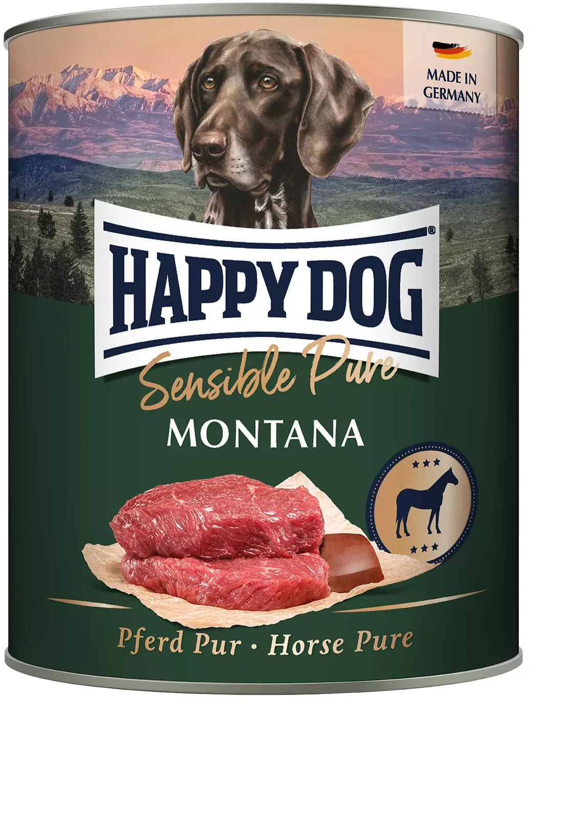 Sens Montana Pferd pur - 800 g de Happy Dog – photo produit