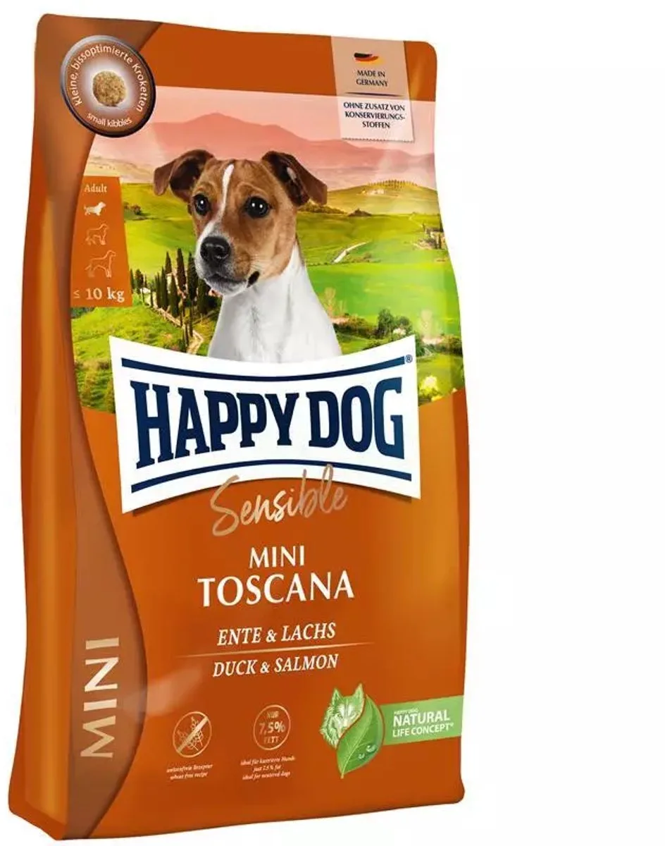 Sensible Mini Toscana 10 kg - Hond by Happy Dog – product photo
