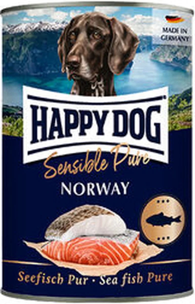 Sensible Pure Norway - 6 x 400 g de Happy Dog – photo produit