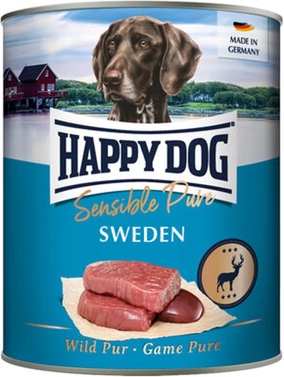 Sensible Pure Sweden -6 x 800g de Happy Dog – photo produit