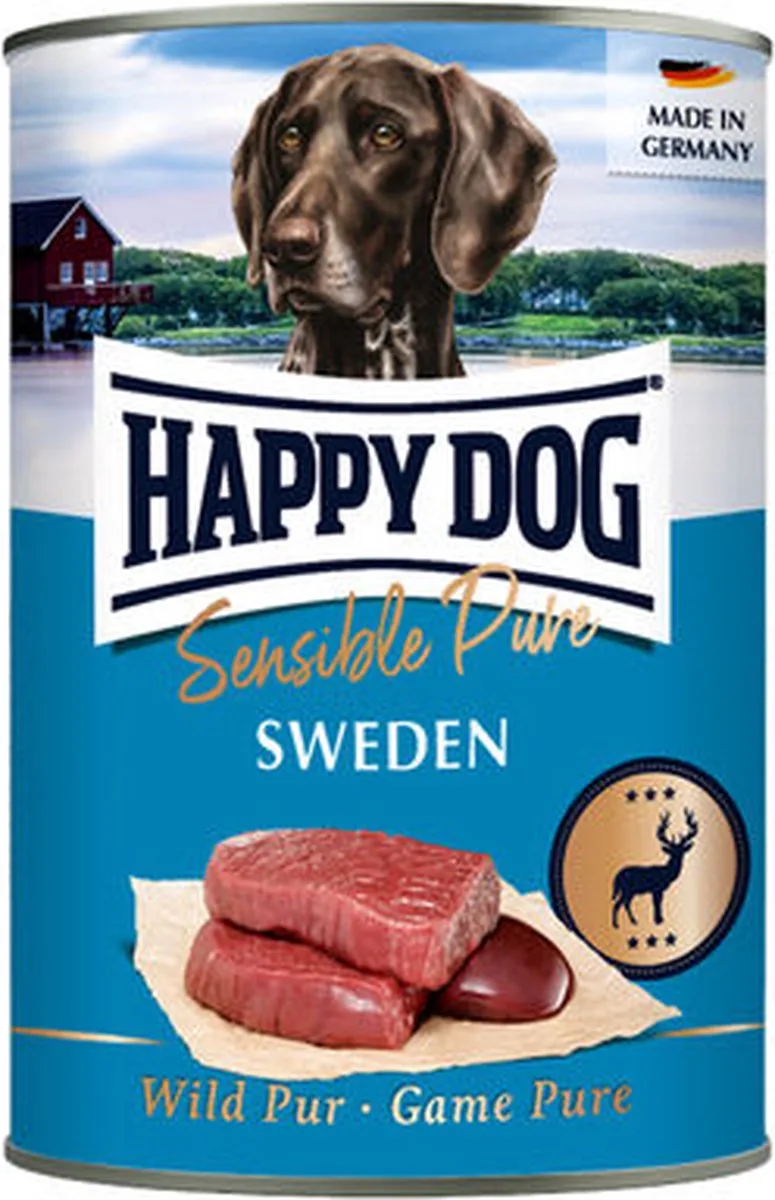 Sensible Pure Sweden - 6x400g de Happy Dog – photo produit