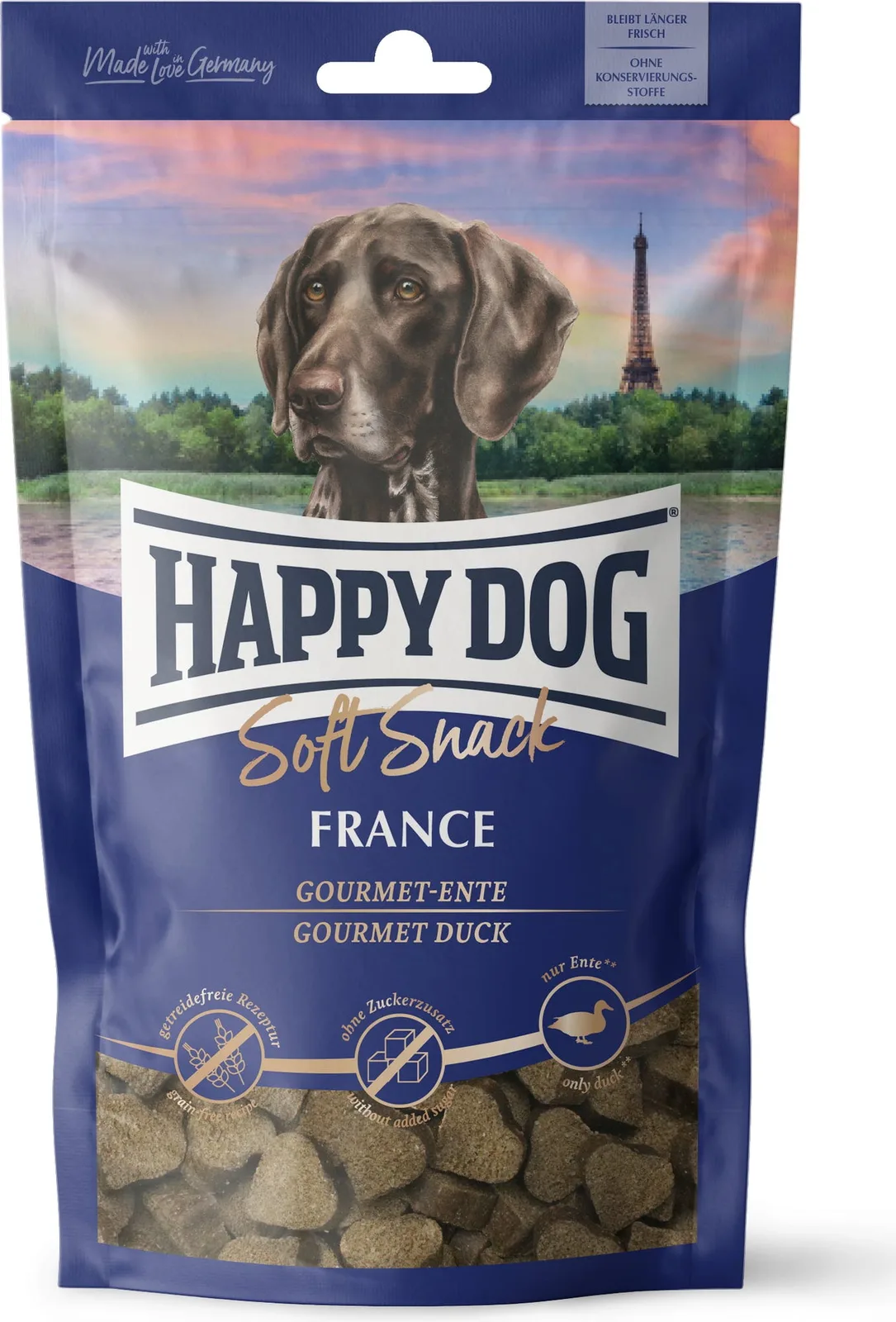 Soft Snack France - 100 g van Happy Dog – productfoto