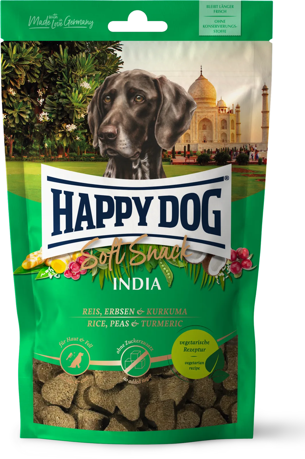 Soft Snack India - 100 g van Happy Dog – productfoto
