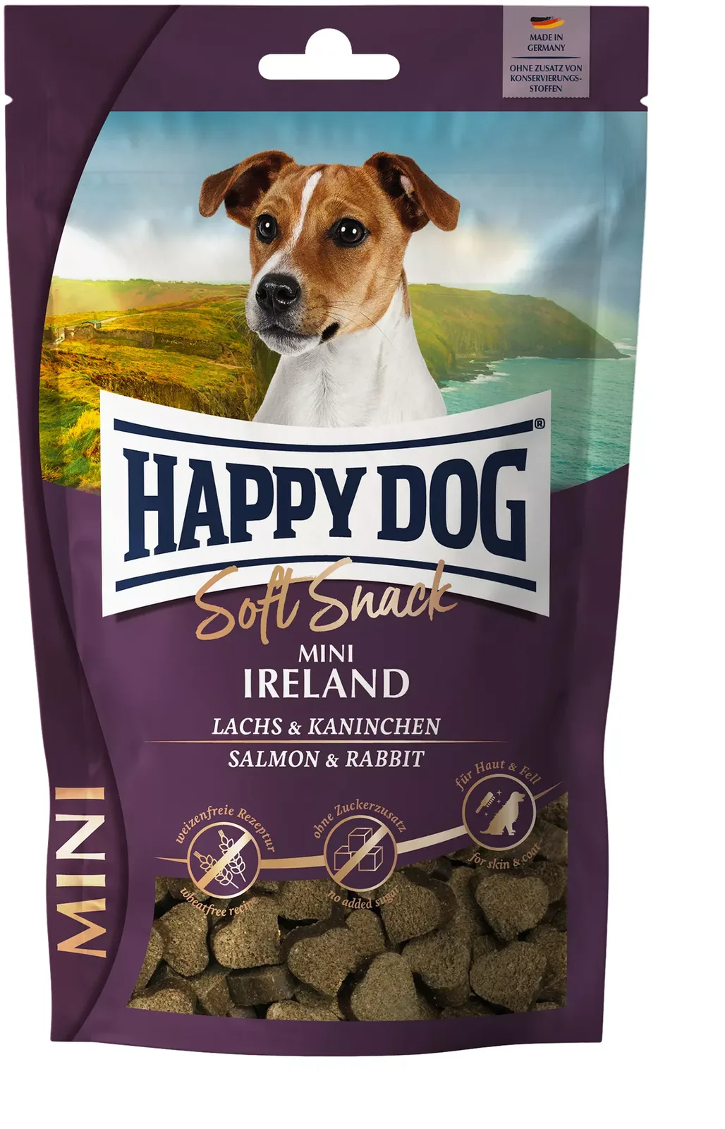 Soft Snack Mini Irland - 100 g van Happy Dog – productfoto