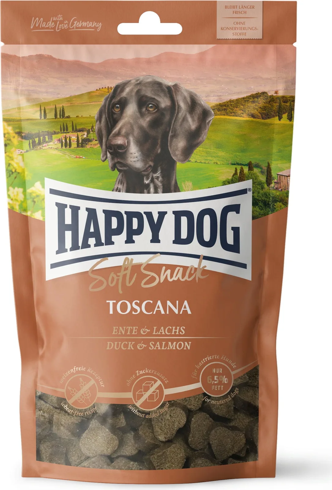 Soft Snack Toscana - 100 g van Happy Dog – productfoto