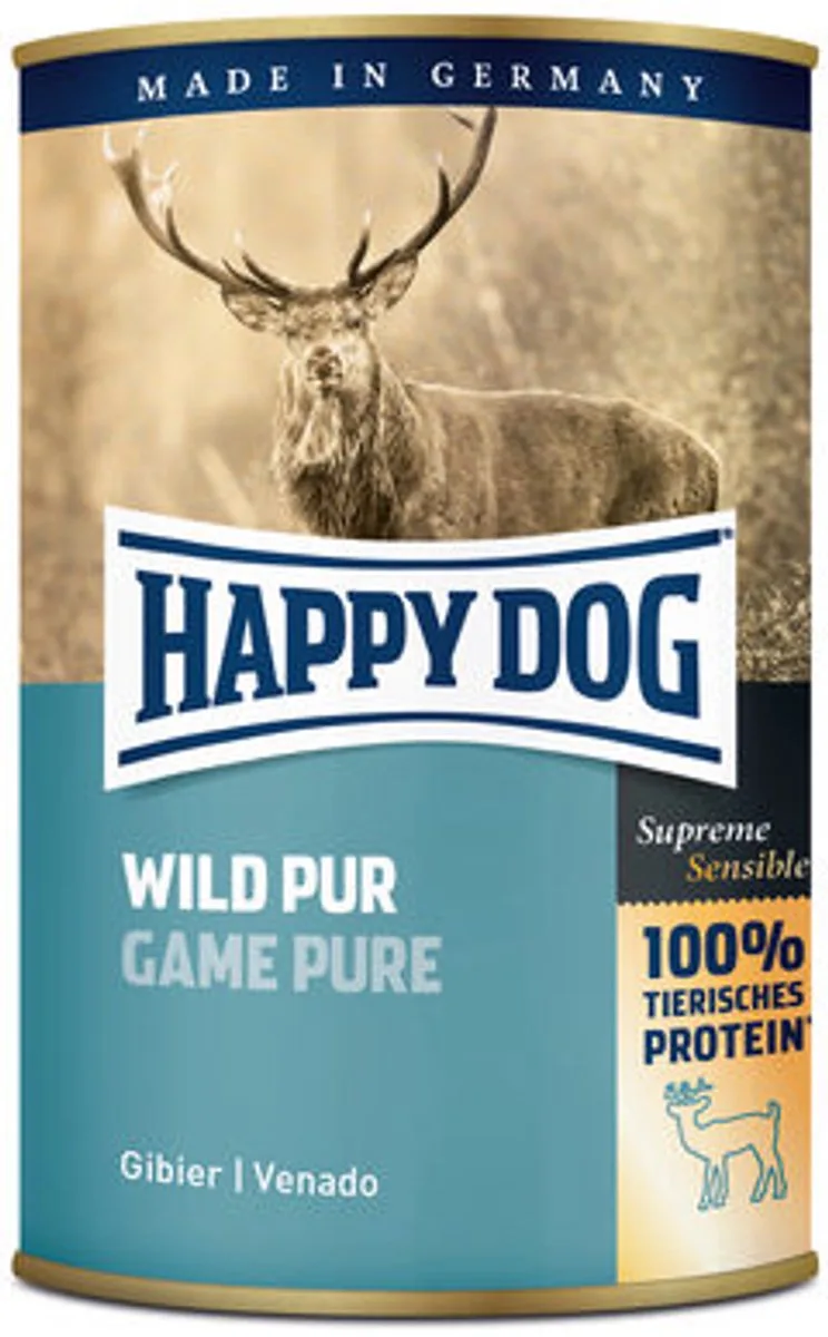 Sweden - Natvoer - Wild - 400gr von Happy Dog – Produktfoto