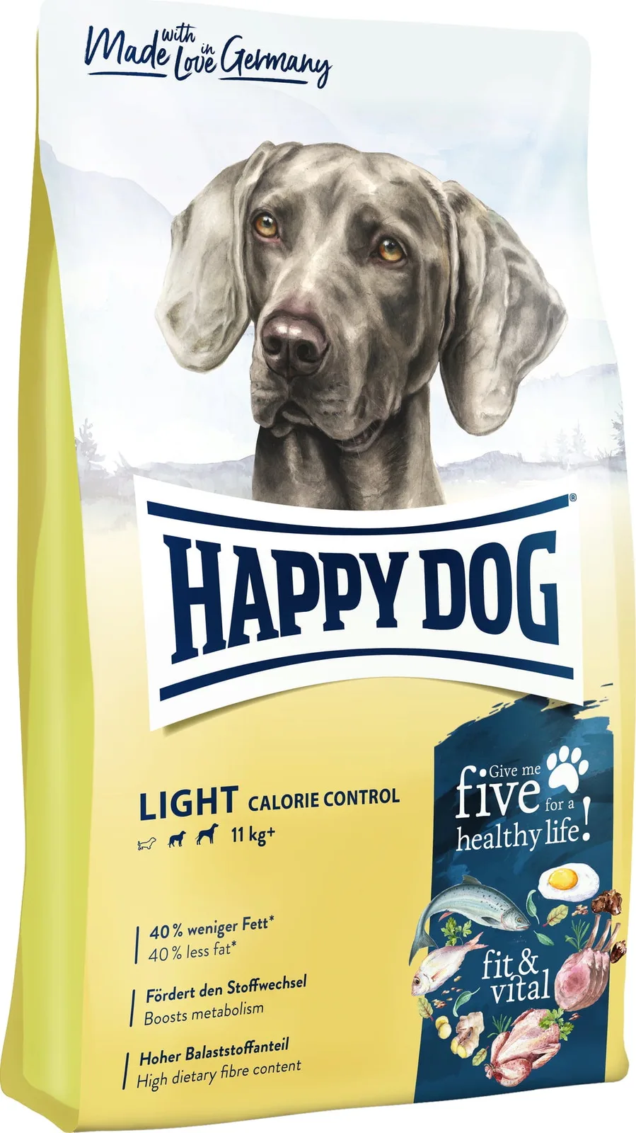 Trockenfutter Fit&Vital Calorie Control - 4 kg de Happy Dog – photo produit