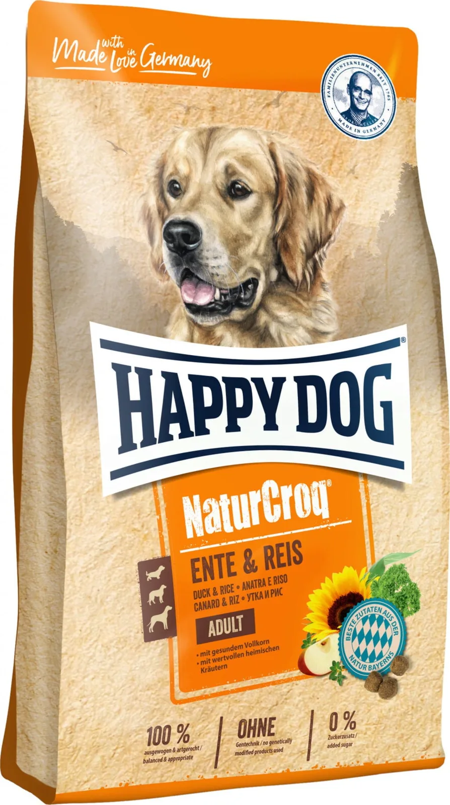 Trockenfutter NaturCroq Ente und Reis - 11 kg de Happy Dog – photo produit