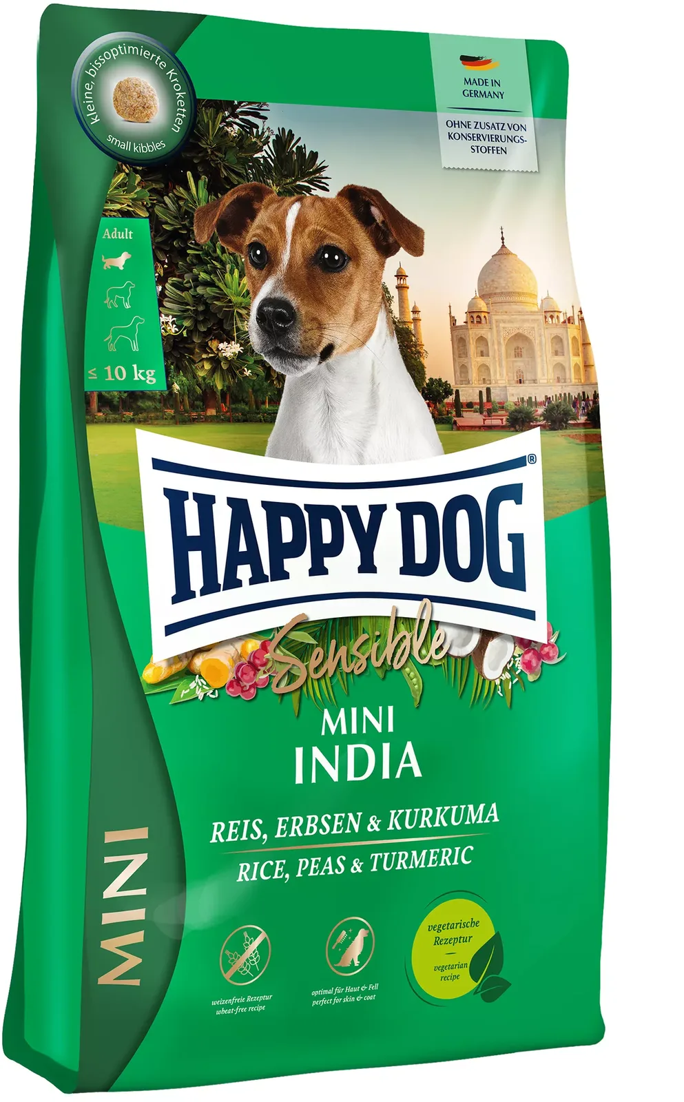 Trockenfutter Sensible Mini India - 800 g de Happy Dog – photo produit