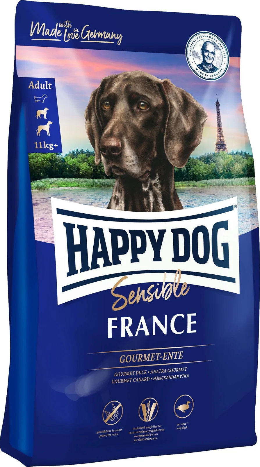 Trockenfutter Supreme France - 300 g van Happy Dog – productfoto