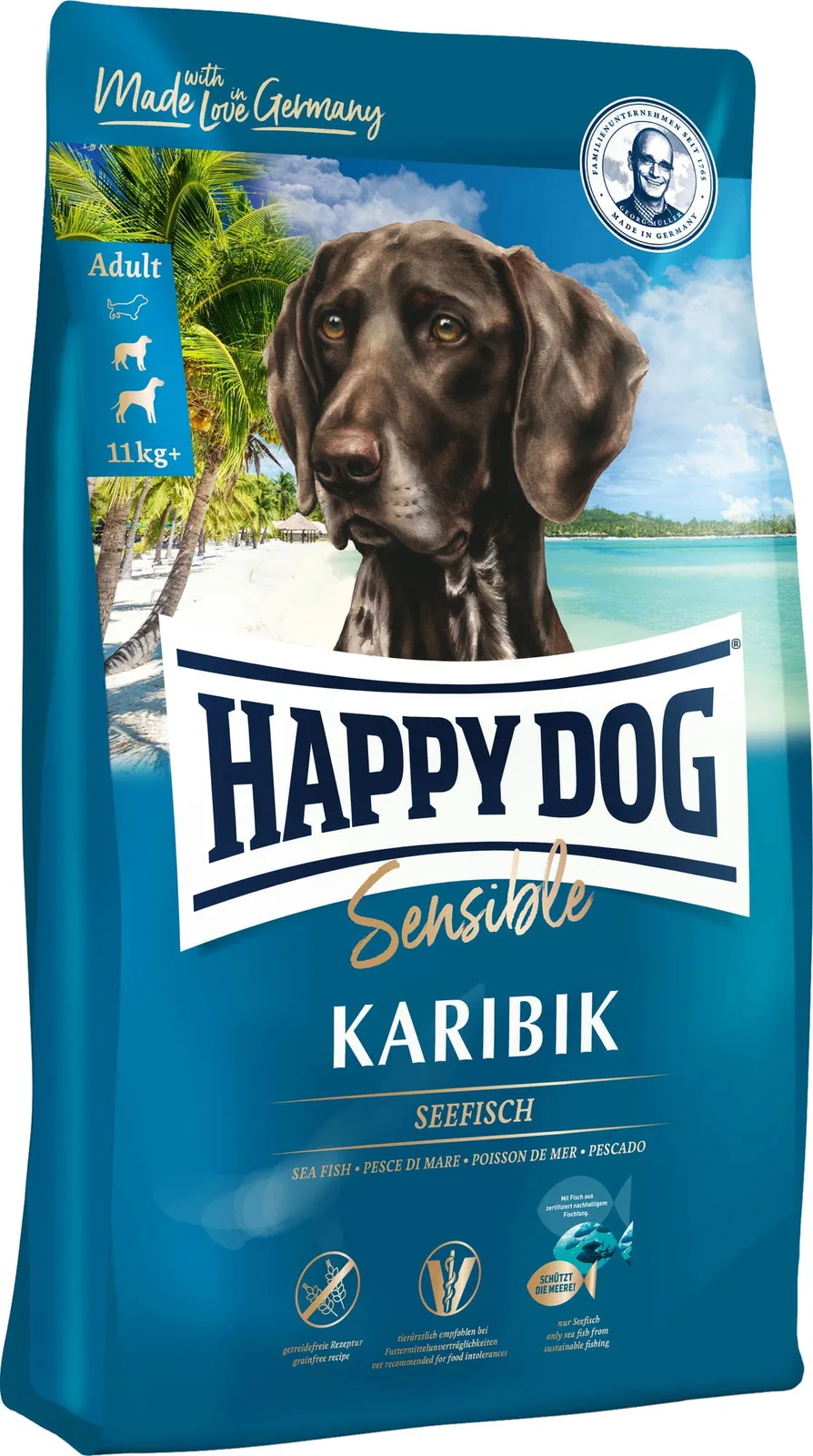 Trockenfutter Supreme Karibik - 11 kg de Happy Dog – photo produit