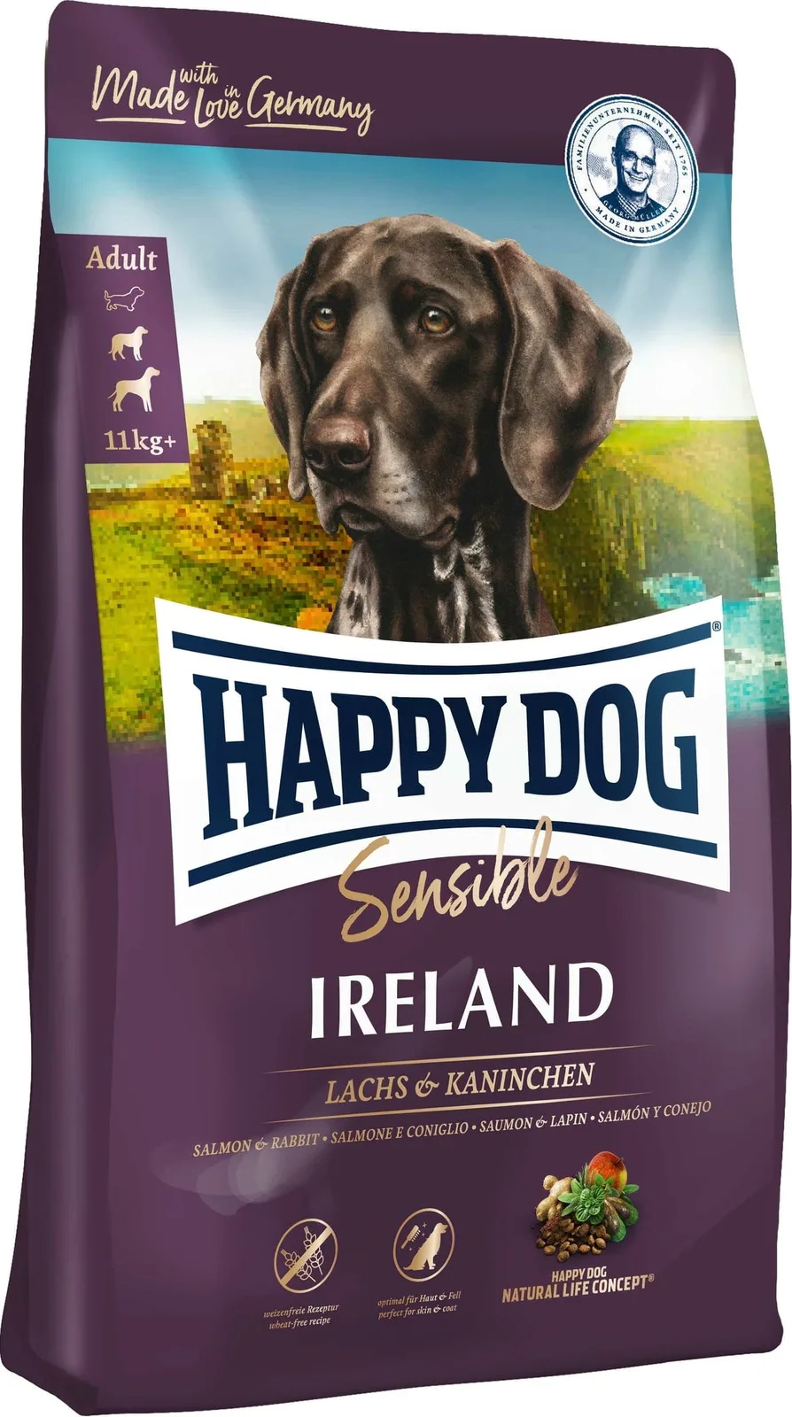 Trockenfutter Supreme Sensible Irland - 1 kg van Happy Dog – productfoto