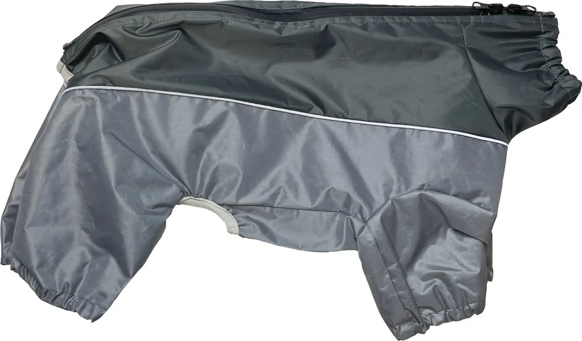 Hondenjas Waterproof Happy Pet - XS, 30 cm - Reflecterende Strepen, Modderbescherming by Happy Pet in Grey – product photo