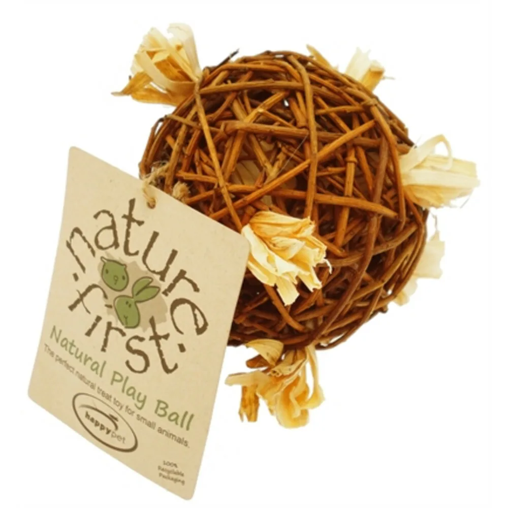 Nature First Speelbal Wilg 9,5 cm by Happy Pet – product photo