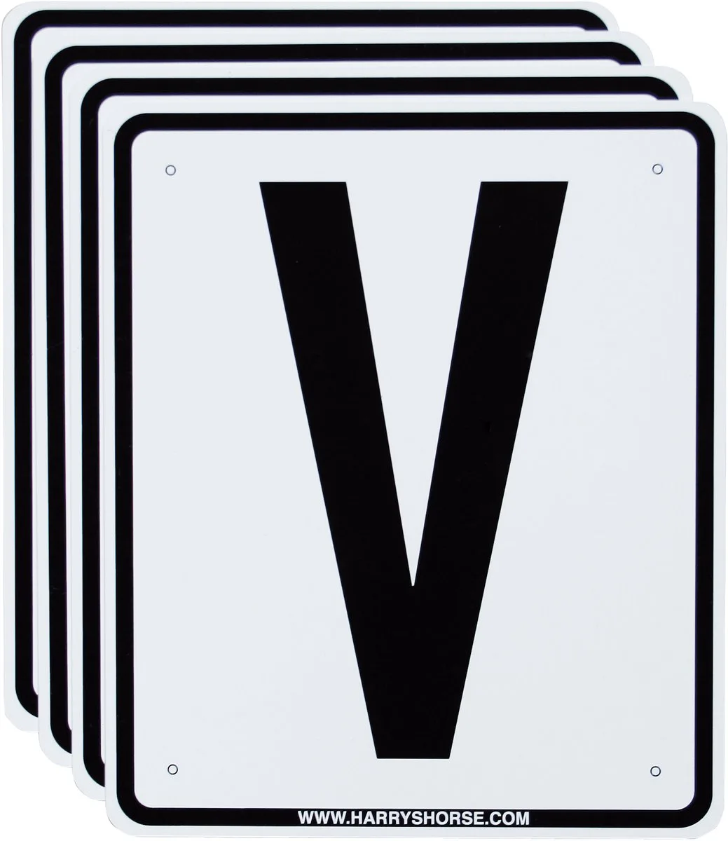 Bakbordjes, V,S,R,P van Harry's Horse – productfoto