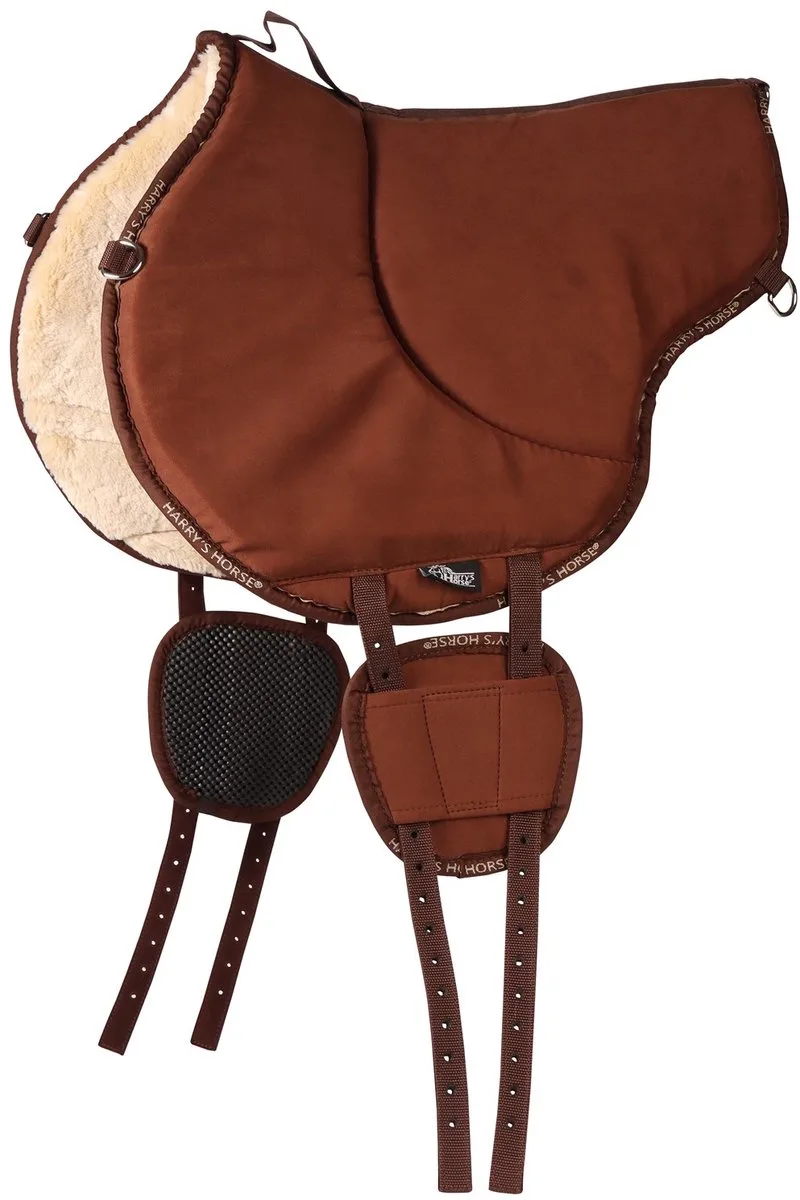 BARE BACK PAD FAUX FUR från Harry's Horse i Brun – produktbild