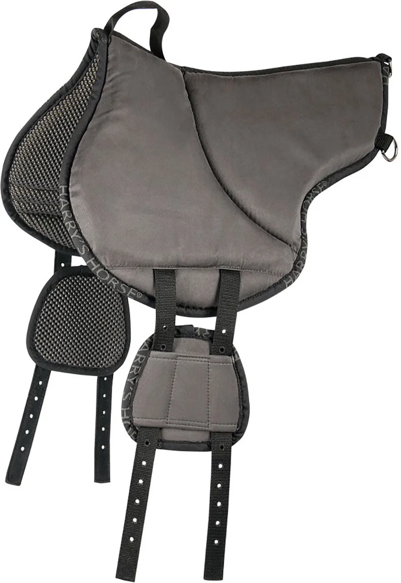Bare back pad - Grijs - Maat S från Harry's Horse i Svart – produktbild