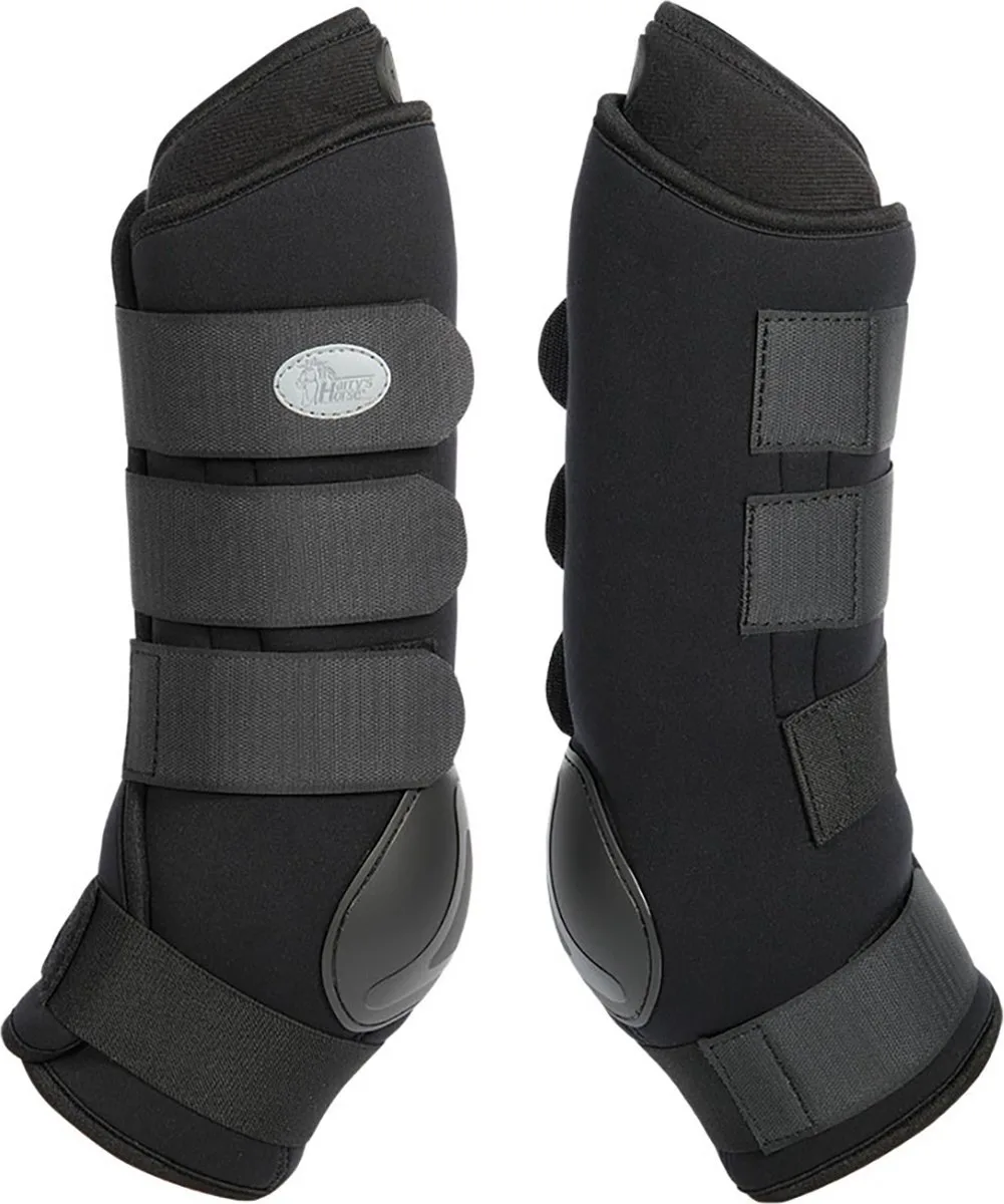 Beenbeschermers Magnetic - l von Harry's Horse in Schwarz – Produktfoto