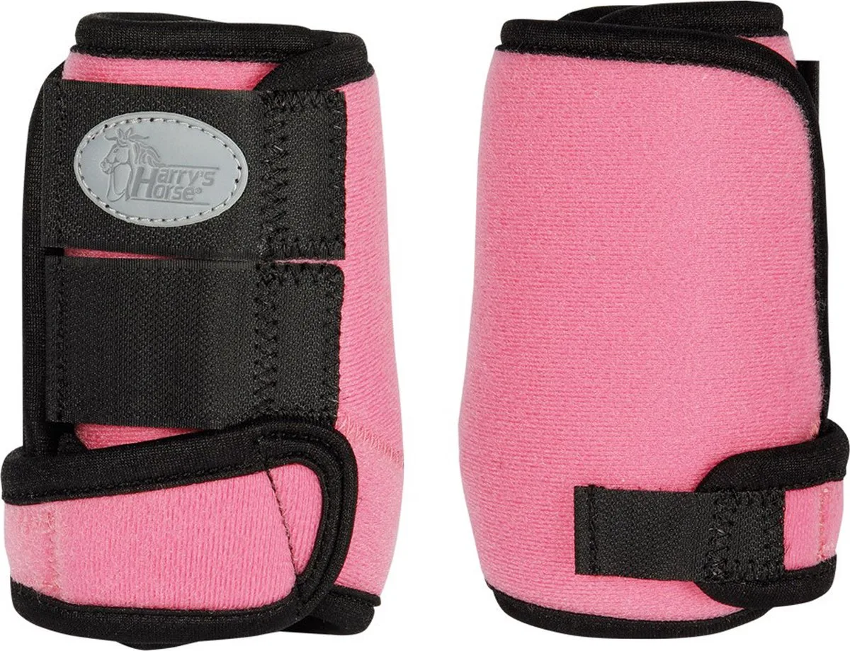 Beenbeschermers neoprene Tiny PONY rose van Harry's Horse in Roze – productfoto